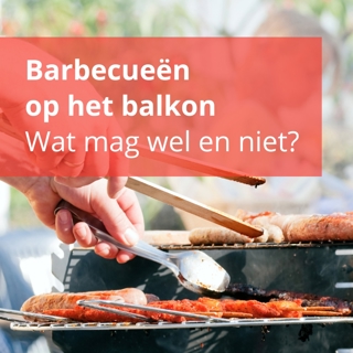 Sfeerbeeld voor een artikel over of je wel of niet mag barbecueën op het balkon
